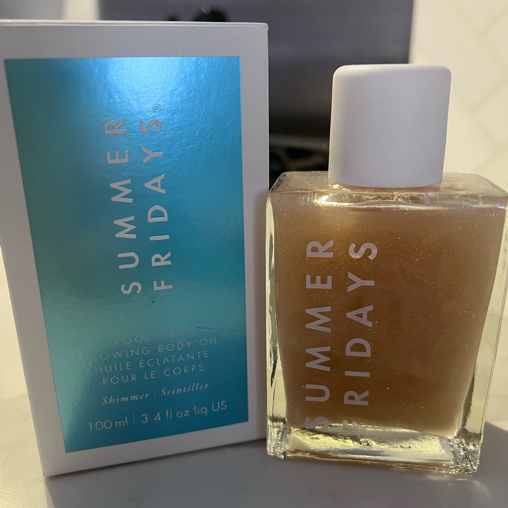 100ml Summer Fridays Pool Side glowing body oil. Never used